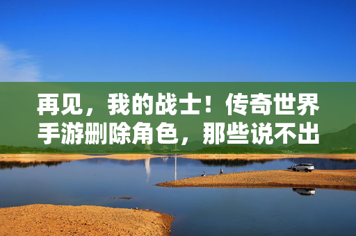 再见，我的战士！传奇世界手游删除角色，那些说不出口的告别与选择，再见，我的战士！传奇世界手游删除角色的告别与选择