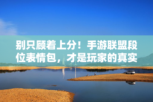 别只顾着上分!手游联盟段位表情包,才是玩家的真实嘴替,手游联盟段位表情包,才是玩家的真实嘴替
