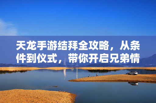天龙手游结拜全攻略，从条件到仪式，带你开启兄弟情谊，天龙手游结拜全攻略，从条件到仪式，开启兄弟情谊