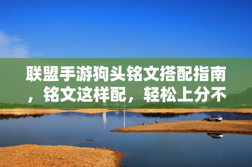 联盟手游狗头铭文搭配指南，铭文这样配，轻松上分不迷路！联盟手游狗头铭文搭配指南，轻松上分不迷路