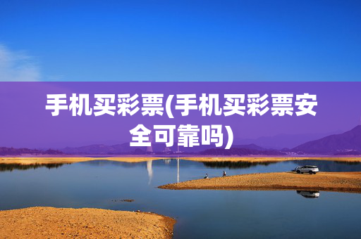 手机买彩票(手机买彩票安全可靠吗)