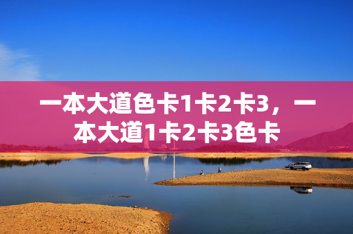 一本大道色卡1卡2卡3，一本大道1卡2卡3色卡