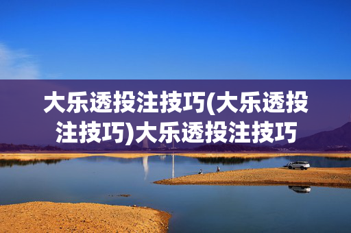大乐透投注技巧(大乐透投注技巧)大乐透投注技巧