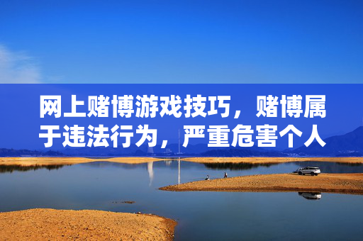 网上赌博游戏技巧，赌博属于违法行为，严重危害个人财产安全和家庭幸福，也破坏社会秩序。任何关于赌博技巧的传播都是不恰当的，我们应当坚决抵制赌博，选择健康、合法的娱乐方式。
