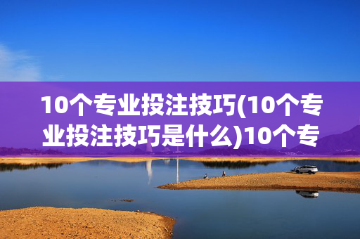 10个专业投注技巧(10个专业投注技巧是什么)10个专业投注技巧