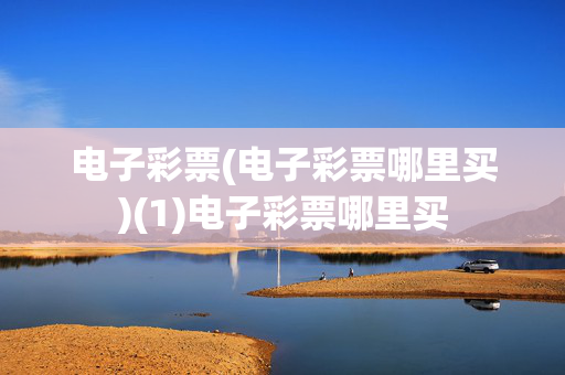 电子彩票(电子彩票哪里买)(1)电子彩票哪里买