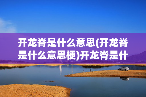 开龙脊是什么意思(开龙脊是什么意思梗)开龙脊是什么梗？