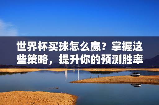 世界杯买球怎么赢？掌握这些策略，提升你的预测胜率，世界杯买球策略，提升预测胜率的关键