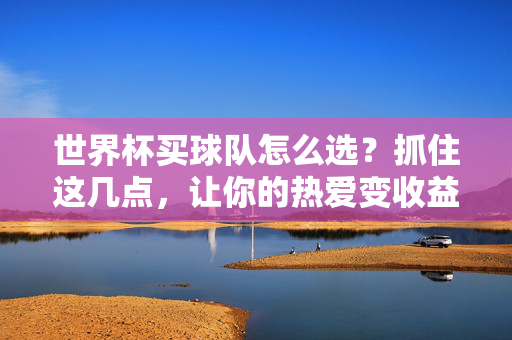 世界杯买球队怎么选?抓住这几点,让你的热爱变收益!世界杯买球队怎么选?让热爱变成收益!