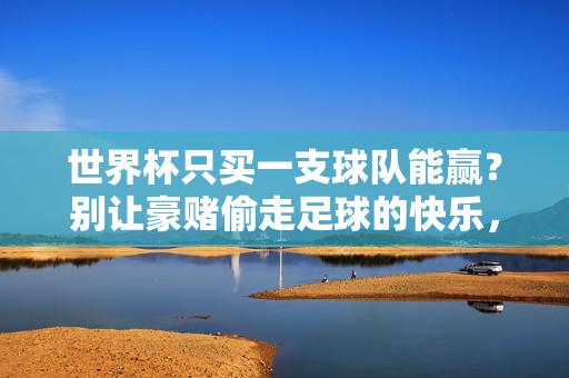 世界杯只买一支球队能赢？别让豪赌偷走足球的快乐，世界杯只赌一支球队？别让豪赌偷走快乐
