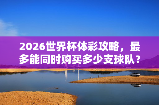 2026世界杯体彩攻略，最多能同时购买多少支球队？2026世界杯体彩攻略，最多能同时购买多少支球队？