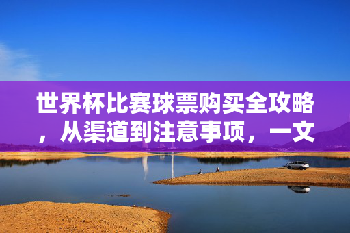 世界杯比赛球票购买全攻略，从渠道到注意事项，一文读懂，世界杯球票购买全攻略，渠道、注意事项一文读懂