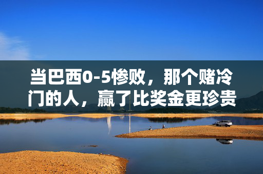 当巴西0-5惨败，那个赌冷门的人，赢了比奖金更珍贵的东西，巴西0-5惨败，赌冷门者赢的比奖金更珍贵
