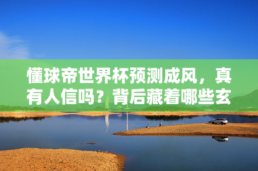 懂球帝世界杯预测成风，真有人信吗？背后藏着哪些玄学？懂球帝世界杯预测成风，玄学背后，真有人信吗？