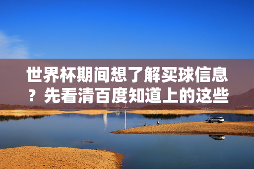 世界杯期间想了解买球信息？先看清百度知道上的这些提醒，世界杯买球信息？先看清百度知道的这些提醒