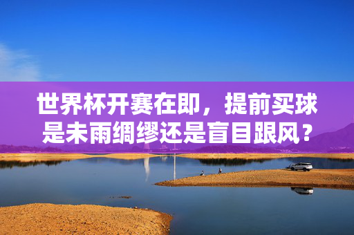 世界杯开赛在即,提前买球是未雨绸缪还是盲目跟风?提前买球,世界杯前的未雨绸缪还是盲目跟风?