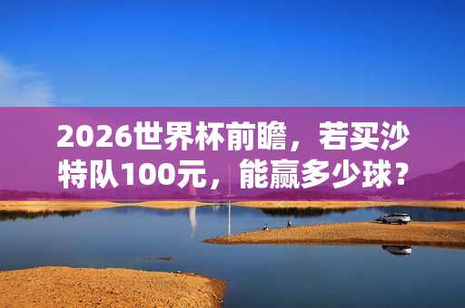 2026世界杯前瞻，若买沙特队100元，能赢多少球？进球数投注攻略解析，2026世界杯前瞻，沙特队100元投注进球数攻略解析