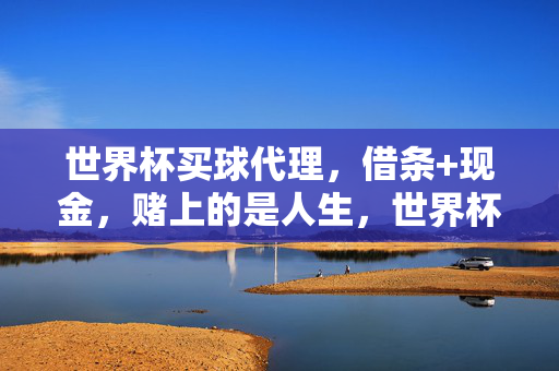 世界杯买球代理,借条+现金,赌上的是人生,世界杯买球代理,借条现金赌上的人生