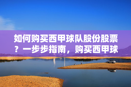 如何购买西甲球队股份股票？一步步指南，购买西甲球队股份股票一步步指南