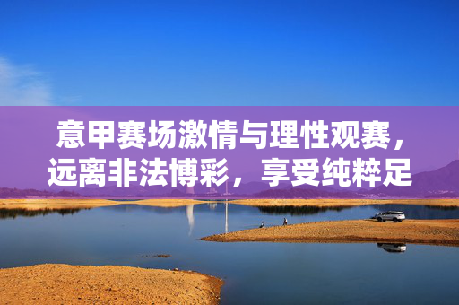 意甲赛场激情与理性观赛,远离非法博彩,享受纯粹足球魅力,意甲观赛,激情理性相伴,远离非法博彩,享纯粹足球魅力