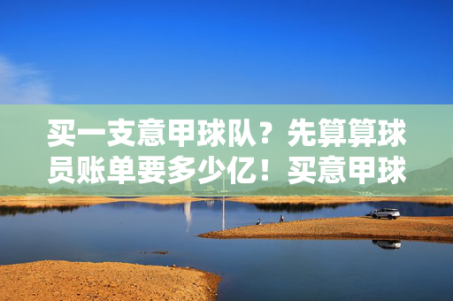 买一支意甲球队？先算算球员账单要多少亿！买意甲球队？先算球员账单多少亿！