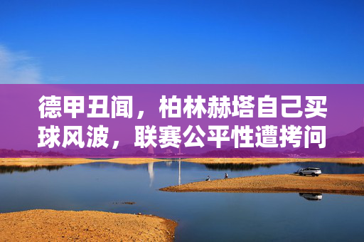 德甲丑闻，柏林赫塔自己买球风波，联赛公平性遭拷问，德甲柏林赫塔买球风波 联赛公平性遭拷问
