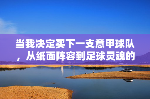 当我决定买下一支意甲球队,从纸面阵容到足球灵魂的朝圣,买下意甲球队,从纸面阵容到足球灵魂的朝圣