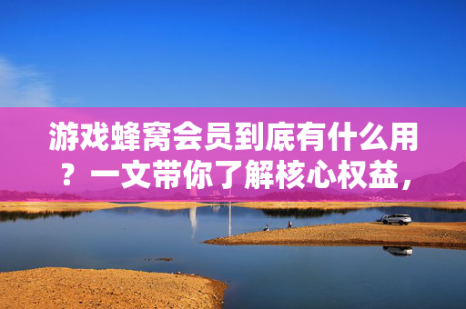 游戏蜂窝会员到底有什么用？一文带你了解核心权益，游戏蜂窝会员核心权益详解