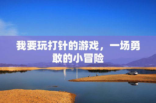 我要玩打针的游戏，一场勇敢的小冒险