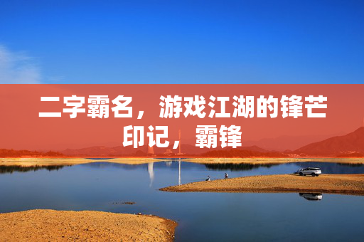 二字霸名，游戏江湖的锋芒印记，霸锋