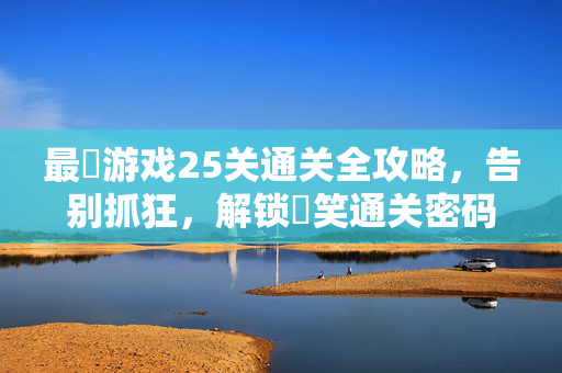 最囧游戏25关通关全攻略，告别抓狂，解锁囧笑通关密码，最囧游戏25关通关全攻略，告别抓狂解锁囧笑密码