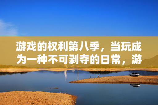游戏的权利第八季，当玩成为一种不可剥夺的日常，游戏的权利第八季，玩，不可剥夺的日常