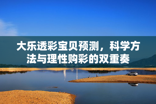 大乐透彩宝贝预测，科学方法与理性购彩的双重奏