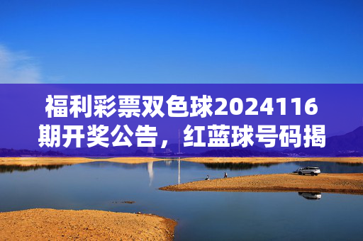 福利彩票双色球2024116期开奖公告，红蓝球号码揭晓，奖池滚存5.82亿元，双色球2024116期开奖公告，红蓝球号码揭晓 奖池滚存5.82亿元