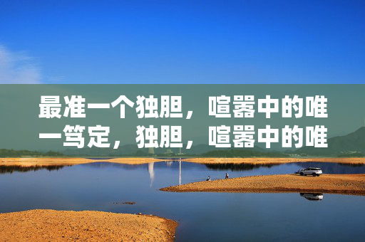 最准一个独胆，喧嚣中的唯一笃定，独胆，喧嚣中的唯一笃定
