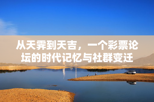 从天霁到天吉，一个彩票论坛的时代记忆与社群变迁