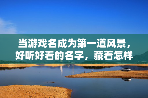 当游戏名成为第一道风景，好听好看的名字，藏着怎样的秘密？游戏名，第一道风景的秘密