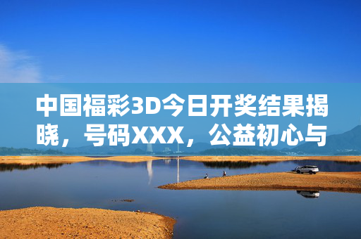 中国福彩3D今日开奖结果揭晓，号码XXX，公益初心与理性购彩同行，中国福彩3D今日开奖XXX，公益初心与理性购彩同行