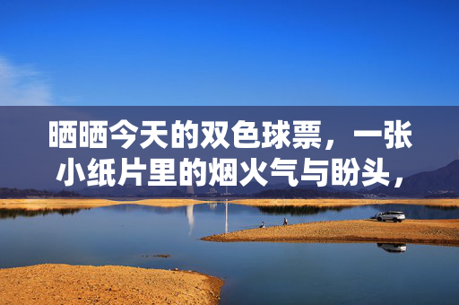 晒晒今天的双色球票，一张小纸片里的烟火气与盼头，双色球票，小纸片里的烟火气与盼头