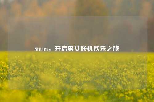 Steam，开启男女联机欢乐之旅