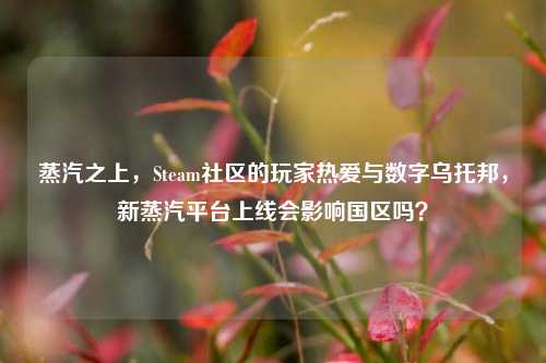 蒸汽之上，Steam社区的玩家热爱与数字乌托邦，新蒸汽平台上线会影响国区吗？