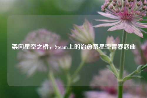 架向星空之桥，Steam上的治愈系星空青春恋曲