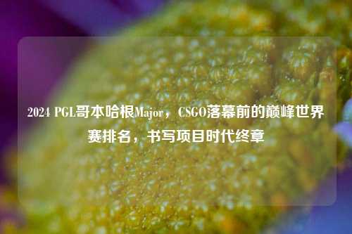 2024 PGL哥本哈根Major，CSGO落幕前的巅峰世界赛排名，书写项目时代终章