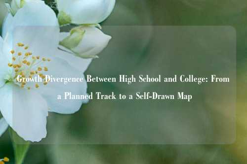 Growth Divergence Between High School and College: From a Planned Track to a Self-Drawn Map