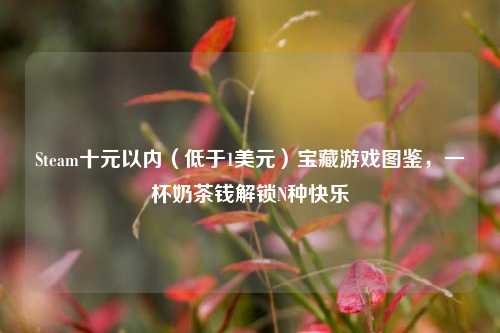 Steam十元以内（低于1美元）宝藏游戏图鉴，一杯奶茶钱解锁N种快乐