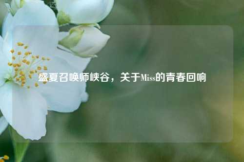 盛夏召唤师峡谷，关于Miss的青春回响