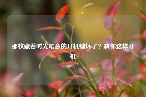 那枚藏着时光暖意的开机键坏了？教你这样开机