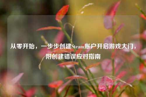 从零开始，一步步创建Steam账户开启游戏大门，附创建错误应对指南