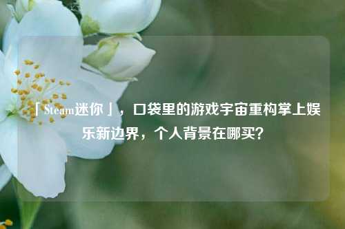 「Steam迷你」，口袋里的游戏宇宙重构掌上娱乐新边界，个人背景在哪买？