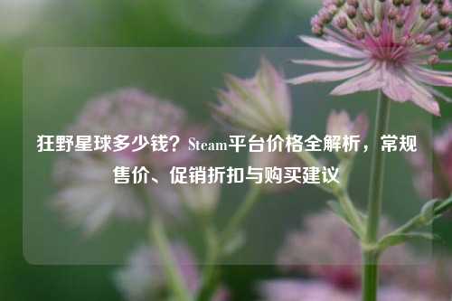 狂野星球多少钱?Steam平台价格全解析,常规售价、促销折扣与购买建议